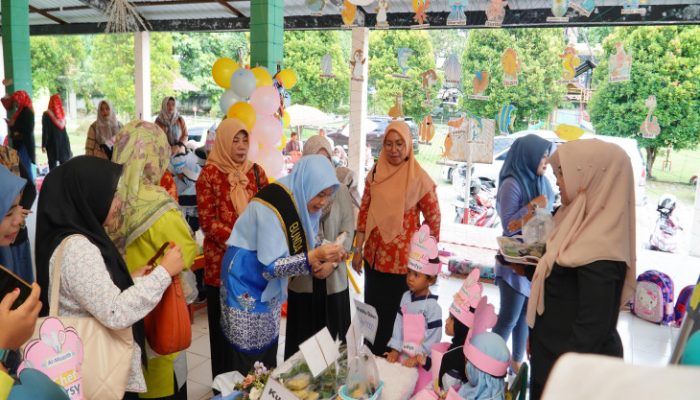 Bunda Paud Kab. Kampar Buka Kegiatan Praktek Program P5 Paud Terpadu Pertiwi Bangkinang Kota