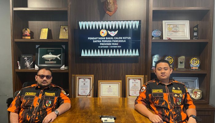 Pendaftaran Bakal Calon Ketua Sapma Pemuda Pancasila Riau Resmi di Buka