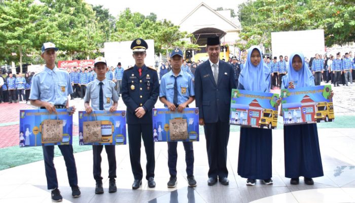 Usai Upacara Peringatan Harhubnas 2024, Pemda Kampar Launching Kartu Transportasi Pelajar Gratis