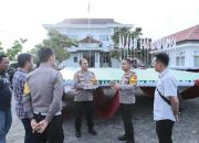 Pastikan Keamanan Penetapan Paslon Bupati-Wabup, Kapolres Kampar Cek Kesiapan di KPU