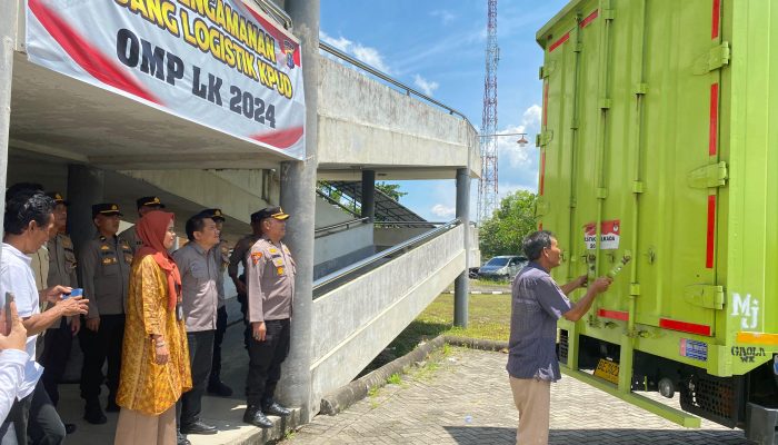 Surat Suara Pilkada Kampar Tiba di Gudang KPU