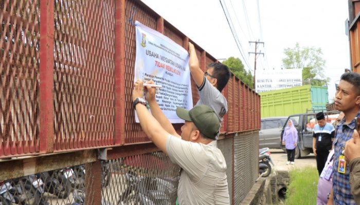 Pemda Kampar Beri Peringatan Keras Terhadap PT. Riau Perkasa Steel Lengkapi Izin PBG Untuk Seluruh Bangunan Usaha