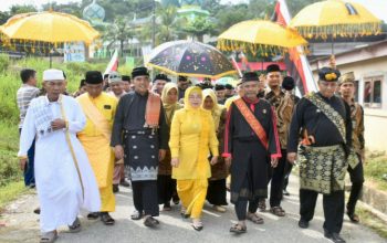 Pj Sekda Kampar Membuka Musyawarah Besar (Mubes) Serantau Kampar Kiri Dikenegerian Gunung Sahilan tahun 2024