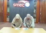 Penandatanganan MoU antara SMEC Pekanbaru dan BKMT Riau
