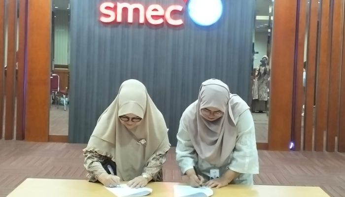 Penandatanganan MoU antara SMEC Pekanbaru dan BKMT Riau